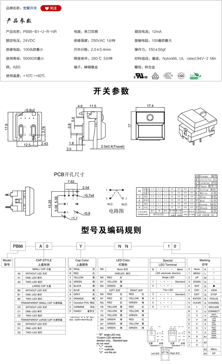 PB86-B1-U-R-NR按鍵開關參數尺寸.jpg